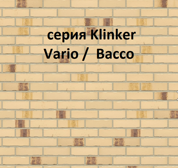   Feldhaus Klinker Vario  Bacco
